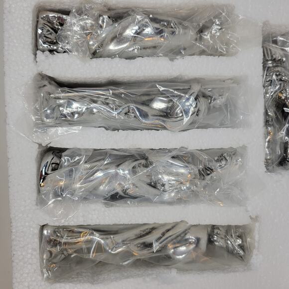 VTG Towle Christmas Nativity Set 14 Pcs Silver Plated Christmas Decor 4005374 - Picture 2 of 15